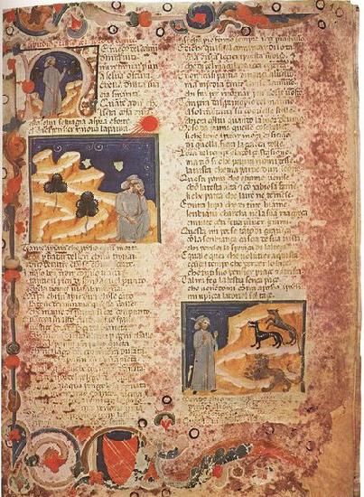 unknow artist Dante Codex France oil painting art